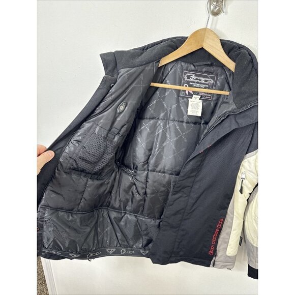 FXR Woman 8 Crush Inked Jacket Snowmobile Black White Winter Coat - Picture 9 of 12